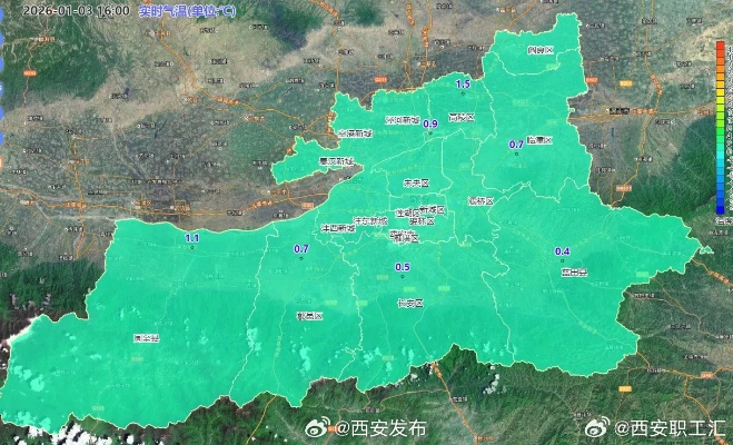 西安市天气预报，古都的天空，今日有晴亦有暖